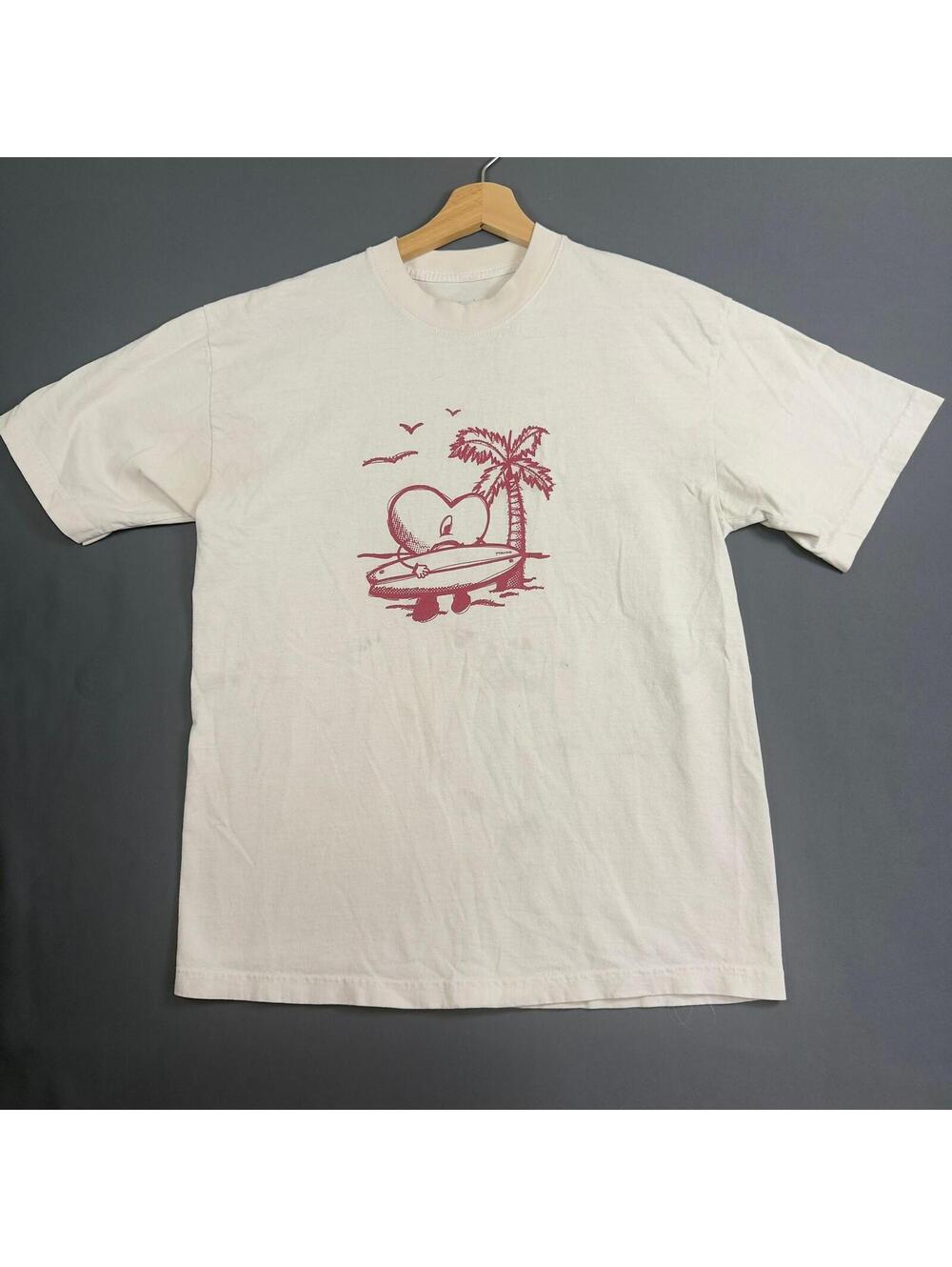 Bad Bunny World's Hottest Tour Un Verano Sin Ti Graphic T-Shirt Ivory M Short Sl